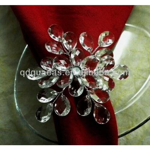 Aliexpress sold beaded wedding napkin ring