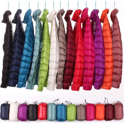 New Brand Down Jacket Women Ultra Light Down Jackets Womens Feather Windbreaker Lightweight Coat Female Casual Winter Parks 4XL