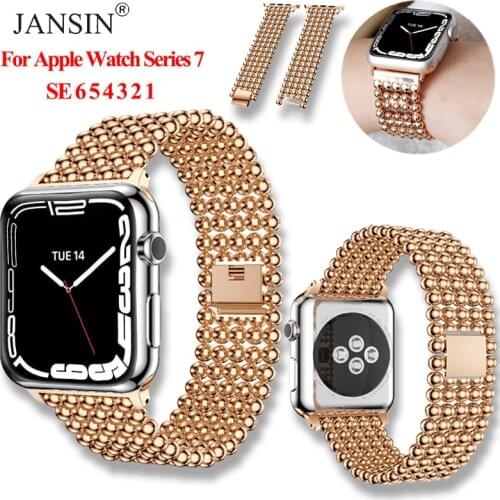 Stainless Steel Strap For Apple Watch Band 40mm 44mm 38mm 42mm Watchband Bracelet Metal Belt For iWatch Series 3 4 5 SE 6 band