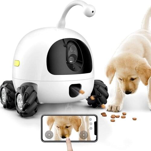 Pet monitor robot , fighting robot controller,robot pet has night vision ,1080P HD video camera ,microphone, snacker feeder ,mec