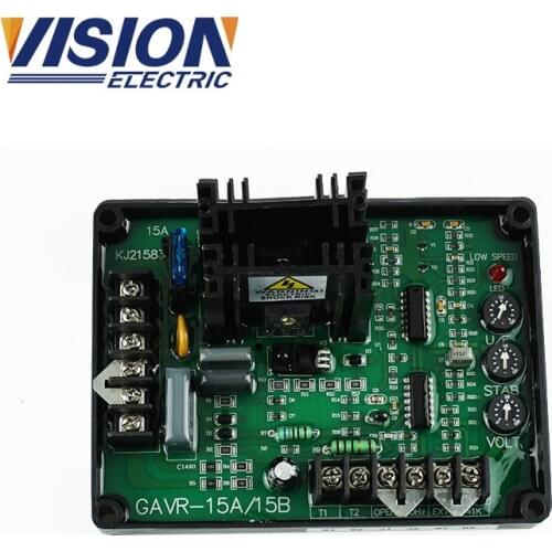 GAVR15B CE Certified AVR Universal Voltage Regulator AVR GAVR15B 15A For Diesel Engine