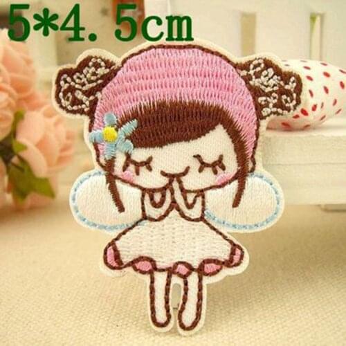 Embroidered Iron-on Patches Clothes Sewing DIY Baby Kids Motif Applique Sticker Dog Handmade Cartoon Decoration