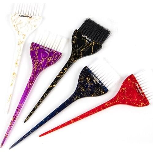 1Pcs Hairdressing Hair Dyeing Brush Hair Coloring Brush Pro Hairdressing Dye Cream Brush Salon Accessories Bleaching Comb