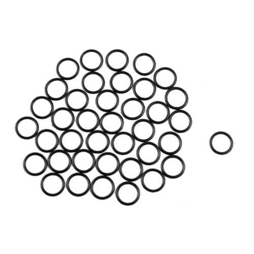 100 Pcs 13mm x 10mm x 1.5mm Automobile Sealing NBR O Rings Washers