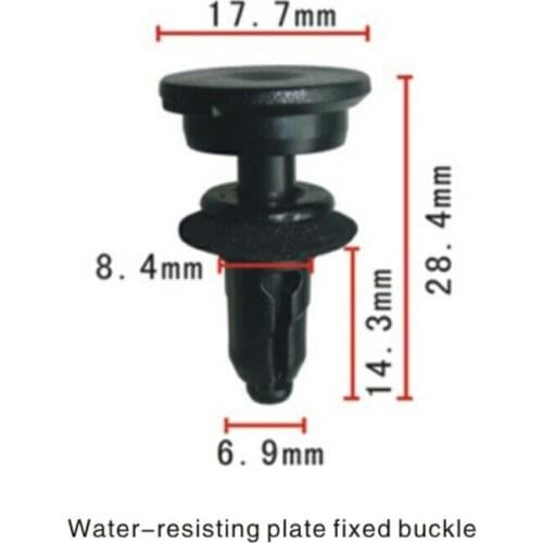 10x For Windscreen Cowl / Scuttle Panel Trim Clips, Honda 91508-SR3-000