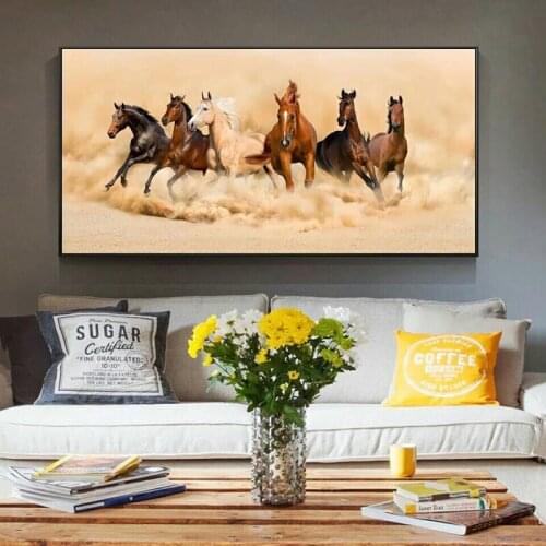 5 d diy diamond painting Running horse Animal mosaic Cross stitch full square round diamond embroidery puzzle Home Decor,EE1661