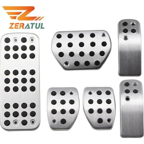 Car Pedals For Peugeot 207 301 307 208 2008 308 408 Cc for CITROEN C3 C4 DS 3 4 6 DS3 DS4 DS6 Gas Brake Foot Rest Pedal Cover