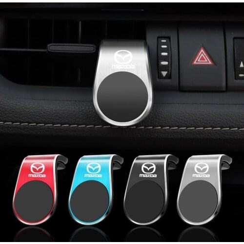 Car Styling Magnetic Car Phone Holder For Mazda Mazda 6 3 2 Demio CX3 CX4 CX5 CX7 CX9 CX30 RX8 MX5 MX3 MS MP BM Axela Atenza GJI