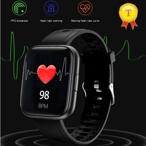1.69 inch big screen color Smart Watch Men woman Full Touch heart rate Blood Pressure Smart Clock Smartwatch for ios android