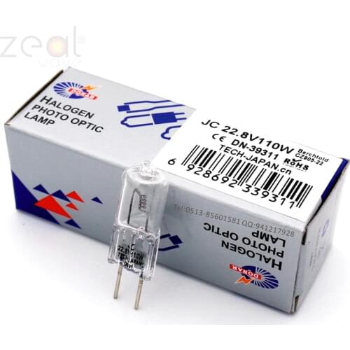 For DONAR 22.8V110W 150W Halogen Lamp Rice Bubble Vertical Wire Kensing ton Lily CZ905-22 Shadowless Bulb 22.8V DN-39311