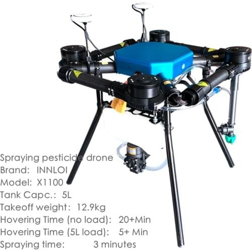 DIY Multi Rotor drone 5L 5kg Agriculture Drone Pesticide spraying drone Crop sprayer Accessories for Fertilizer Spreading Drone