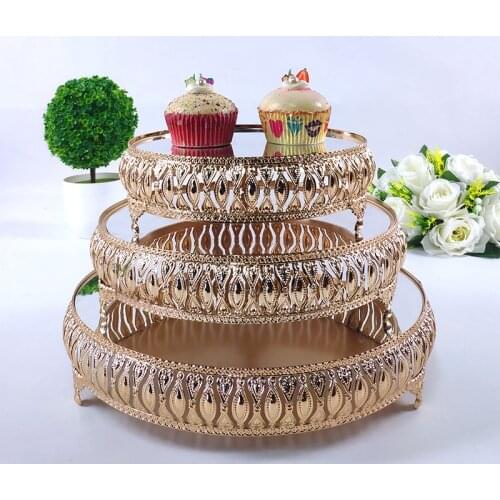 Home party display stand wedding decoration wrought iron birthday tray dessert fudge desktop afternoon tea cake stand