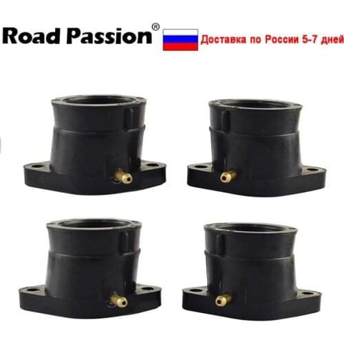 Road Passion Motorcycle Carburetor Interface Manifoid Intake For YAMAHA XJR400 XJR 400 1993 1994 1995 1996 1997 1998 1999 2000