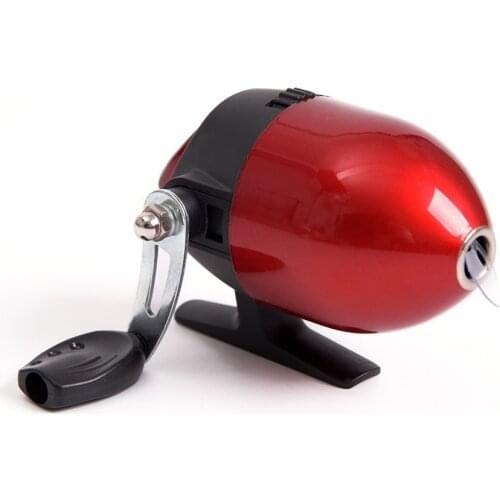 Red Spin Cast Bow Crossbow Casting Reel Spinning Reel Inner Line shooting Fish Wheel Built-in close