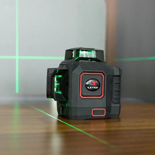 NEW leter 8 lines Cross line green laser level cross laser line