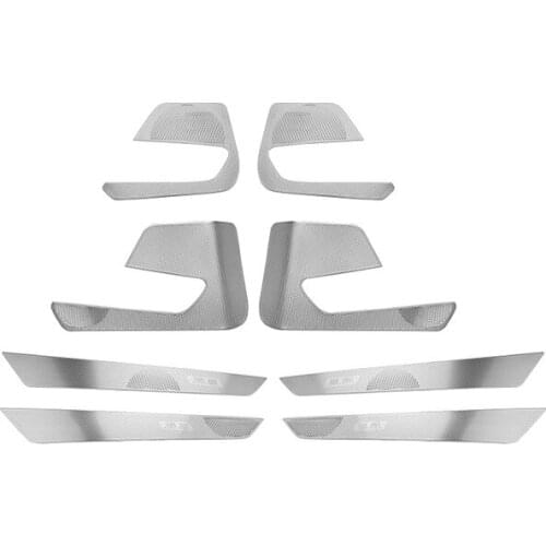 Fit for the modification for VW viloran door anti kick and scratch pad door horn housing interior decoration