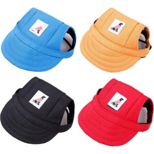 Multi-Color Pet Baseball Puppy Sport Hat Dog Baseball Caps-Adjustable Outdoor Sport hat Outdoor Sunbonnet Puppy