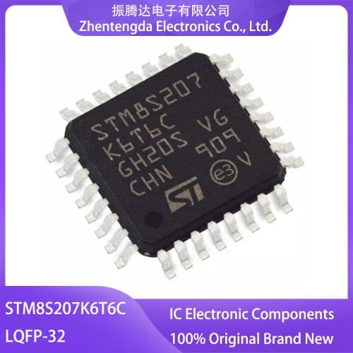 STM8S207K6T6C STM STM8 STM8S STM8S207 STM8S207K STM8S207K6 STM8S207K6T STM8S207K6T6 LQFP-32 IC MCU