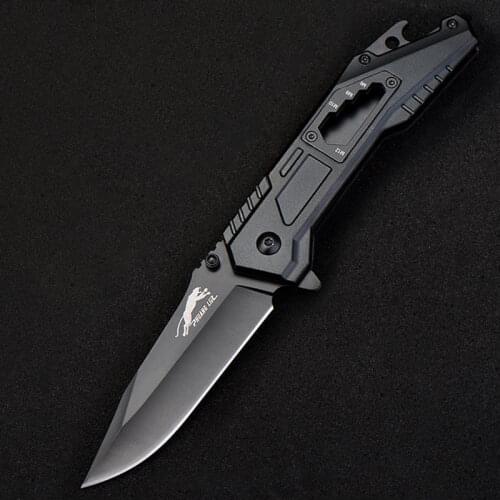 Outdoor Knives Self-defense Folding Knives D2 Steel Folding Knives High Hardness Swiss Military Knives Field Survival Tools