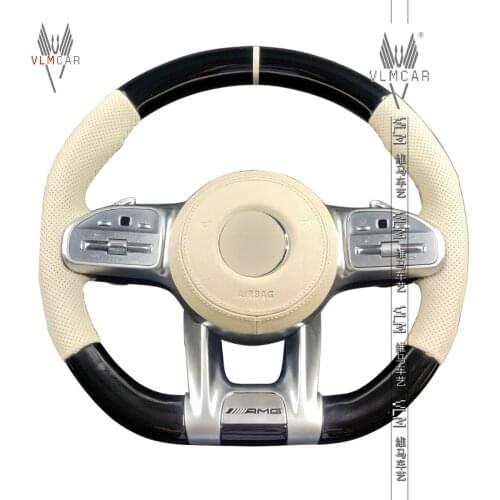 Private Custom Carbon Fiber Steering Wheel/Trims for C-class A-class B E-class gla/glc/gle Old Model to New One