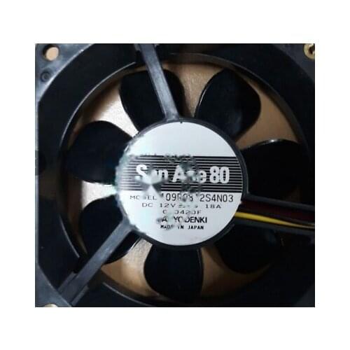 1pc fan new 109R0812S4D01 109R0812S4N03 12V 0.18A SANYO freeship