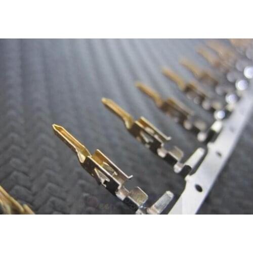 4.2mm Computer connector terminals male needle for 4P 6P 8P 20P 24P female shell /Half gilded