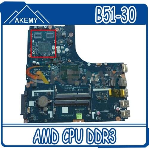 Akemy AAWBC/BD LA-C293P For Lenovo B51-30 Laptop Motherboard AMD CPU DDR3 100% Test Work