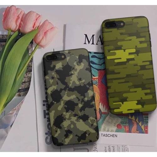 Army Green Camouflage Phone Case Fundas Shell Cover For Samsung S10 S20 Fe Lite S21 S30 ULTRA Plus 5G