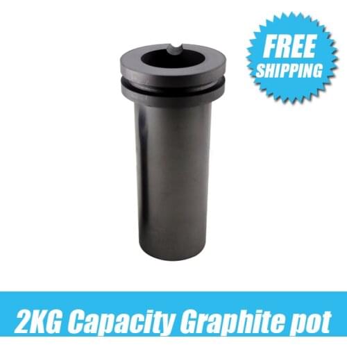Free shipping 2KG Capacity Graphite pot,Gold Melting Furnace accessories,Graphite Crucible,jewelry melting crucible goldsmith