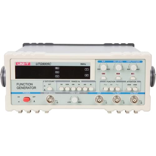 UNI-T UTG9005C Digital Function Generator High Accuracy Signal Generator Frequency Range 0.2Hz-2MHz