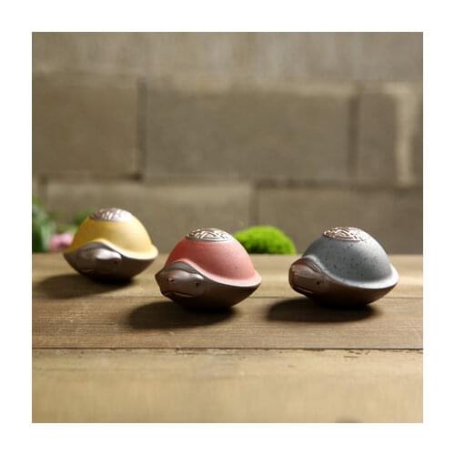 Color Sand Tea Ornaments Rich Turtle Purplue Sand Tea Pet Tea Ornaments Three Colors Small Turtle Tea Ceremony NDecoration