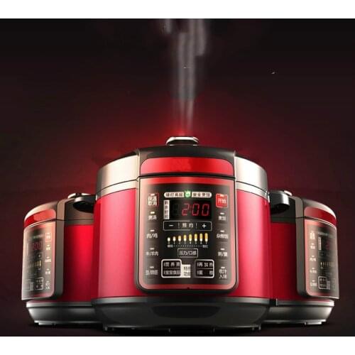 Electric Pressure Cookers pressure cooker double bravery 5L intelligent household electric rice cooker.NEW