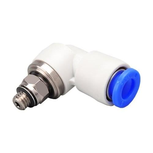 GOGO High-Speed Rotary Joint KSL Right Angle Elbow With Bearing 360 Rotation Pneumatic Air Fitting