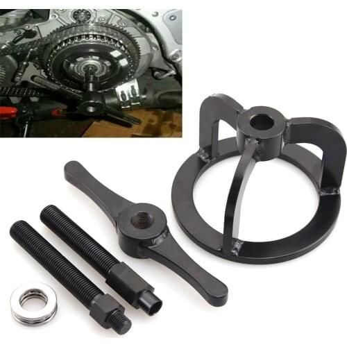 Black Clutch Spring Compressor Compression Tool For Harley Touring Softail Sportster Dyna Models
