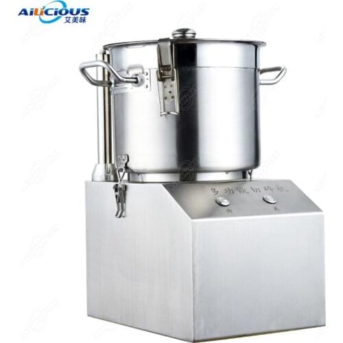 HJ6A Commercial Professional Food Vegetable Cutter Chopper Machine Meat Chili Nuts Grinder Grater Stainless Steel For Kitchen