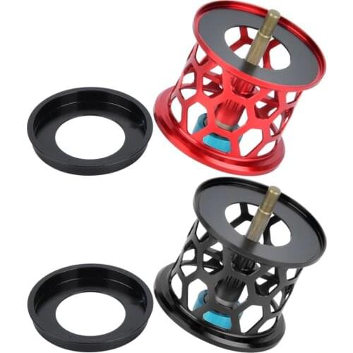 Fishing Reel Spool Aluminum Alloy Long Range Round Bearing Spool Wire Cup For IB / bf / MGXTREME series 2 / LT7 / LC6 / ALX