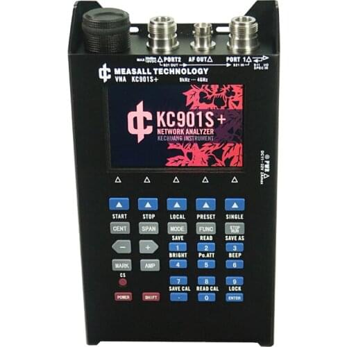KC901S+ Vector Network Tester Spectrum RF Analyzer SWR 4G Standing Wave Test Meter