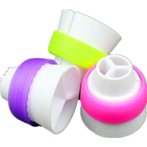 Icing Piping Russian Nozzles Bags Cream Converter Coupler Cake Decorating Tool Nozzle Converter Baking Pastry Decor Tip Bakeware