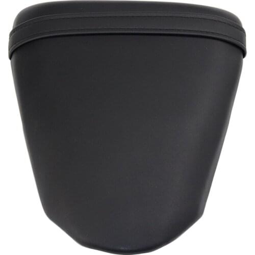 Motorcycle Black Rear Pillion Passenger Seat Cushion For Kawasaki Ninja ZX-6R ZX6R 2013 2014 back seat leather