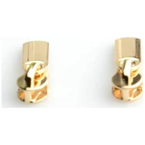 Zipper Repair Solution Kit #3 Metal Sliders in Nickel, Gold