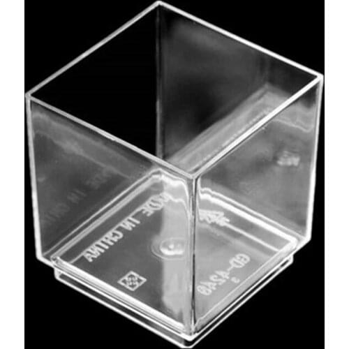 10pcs Disposable Dessert Cups with Lid Clear Plastic Mousse Cup for Pudding Appetizer Jelly Yogurt Kitchen Supplies