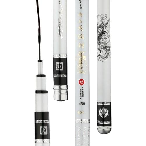 Telescopic Fishing Rod Carbon Taiwan Fishing Olta 2.7m-7.2m 4H 6H 8H Hard Travel 28/19 Tone Carp Fishing Pole Feeder Peche Pesca