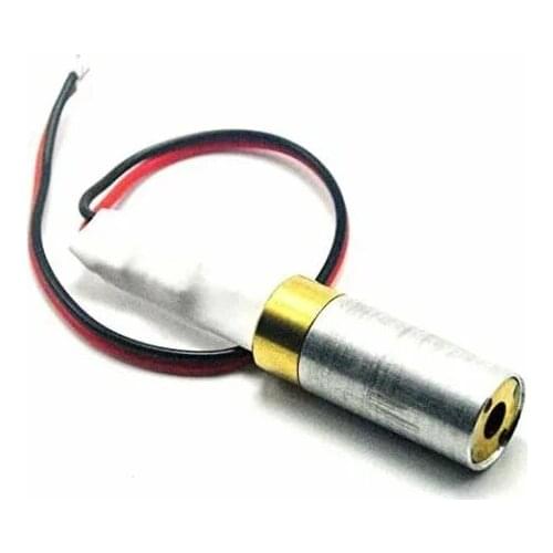 1pcs Brass 10mW 532nm Green Laser Diode Dot Module DC5V