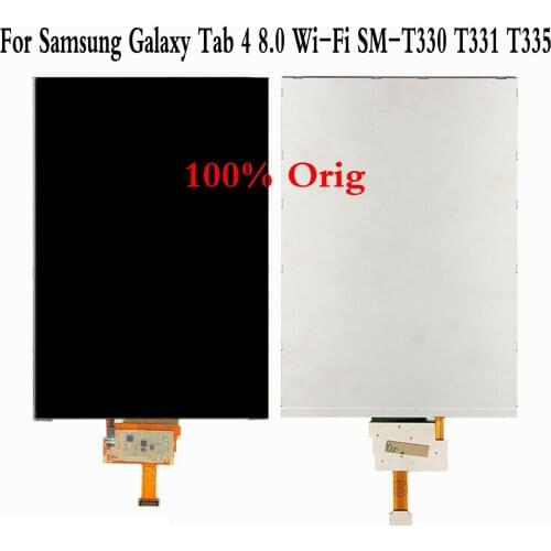 100% Original For Samsung Galaxy Tab 4 8.0 SM-T330 T331 LCD Display Screen