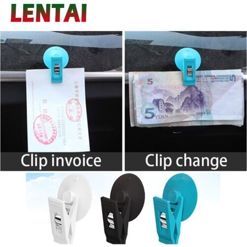 LENTAI Auto Car Sunglasses Holder Sunshade Fasteners For VW Polo Jetta Toyota Corolla Mercedes Benz W203 W204 Saab Renault Dacia