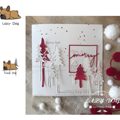 Tree House Deer Metal Cutting Dies Scrapbooking Stencil DIY Decorative Craft Embossing Die Cuts Card Making New Dies For 2019