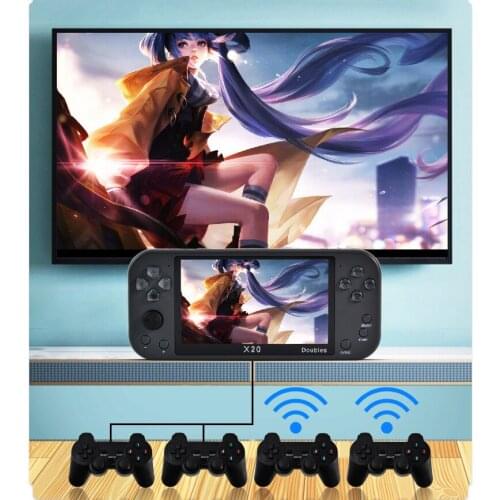 Game Player For PS1 X20 Video Game 5.1 inch LCD Double Rocker Portable Handheld Retro Game Console PK PS7000 X9 PSP