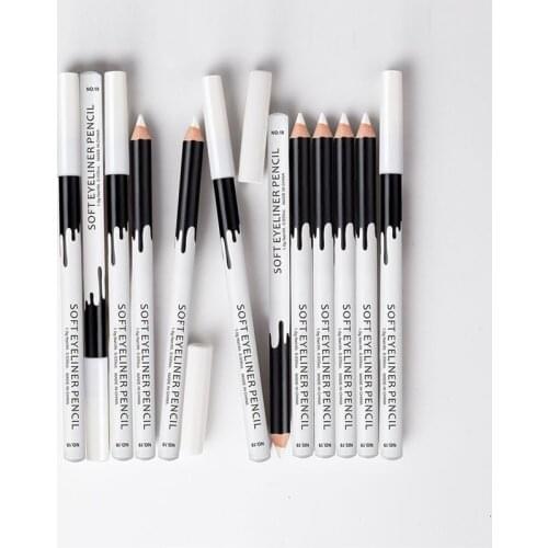 Eyeliner Pencil Makeup Women Long Lasting Waterproof Pigment Eye Liner White Eyeliner Pen Cosmetics