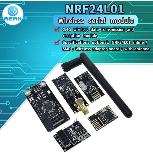 NRF24L01+ 2.4G wireless data transmission module 2.4GHz NRF24L01 upgrade version NRF24L01+PA+LNA 1000 Meters For Arduino
