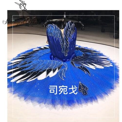 New Bluebird Professional Ballet Tutu Costumes Women Child YAGP Competition Tutu Performance Stage Costumes BT4017